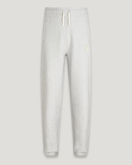 BELSTAFF HOCKLEY HEAVY COTTON JOGGERS TRACK PANTS OLD SILVER XL RRP £195 BNWT