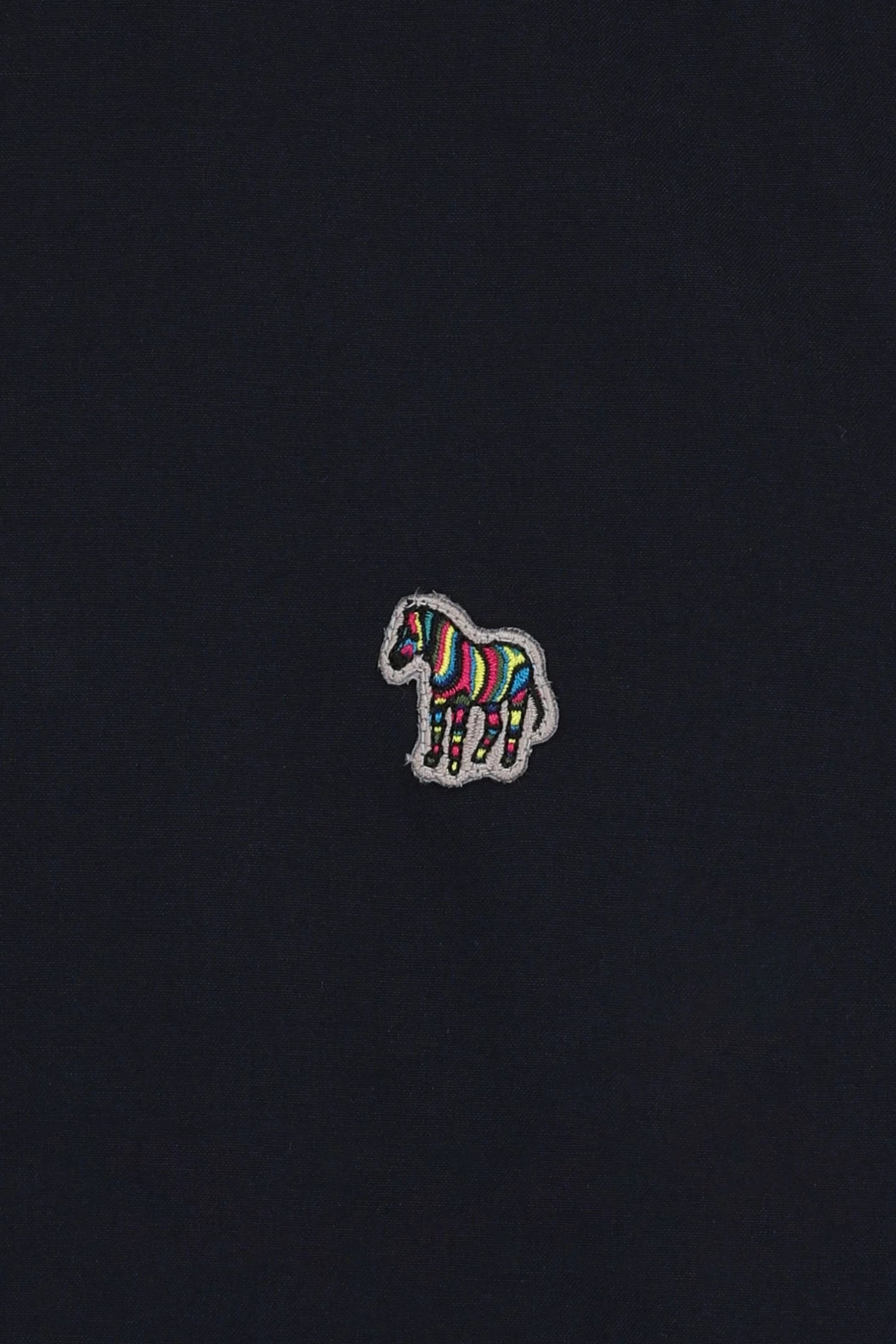 PAUL SMITH ZEBRA LOGO COTTON LONG SLEEVE SHIRT NAVY BLUE RRP £140 BNWT