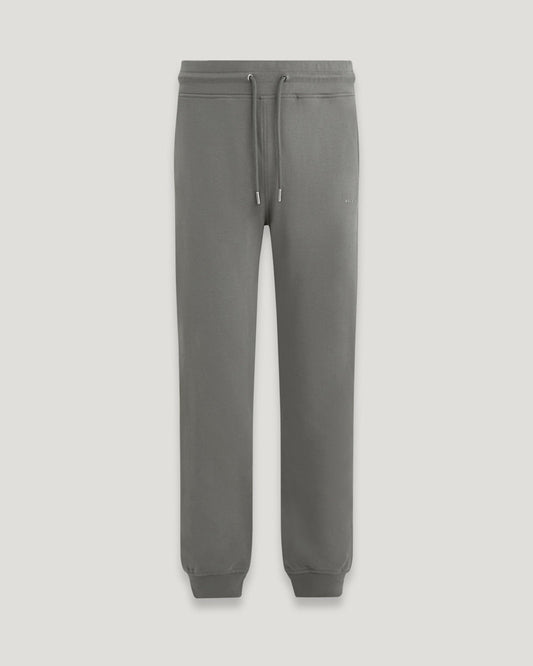 BELSTAFF ALLOY HEAVYWEIGHT COTTON FLEECE JOGGERS GUNMETAL GREY XL RRP £175 BNWT