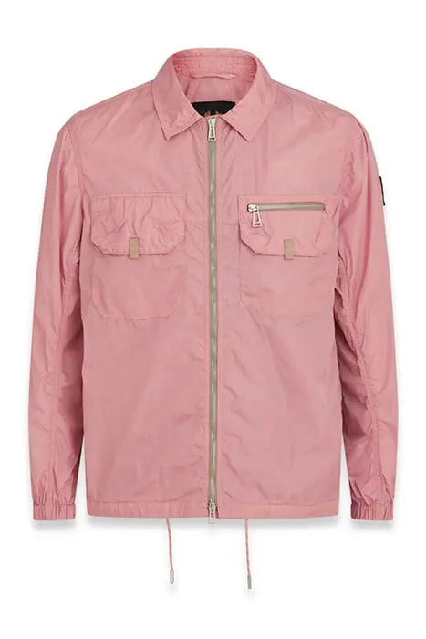 BELSTAFF LANDER SHELL OVERSHIRT JACKET RUST PINK RRP £395 BNWT