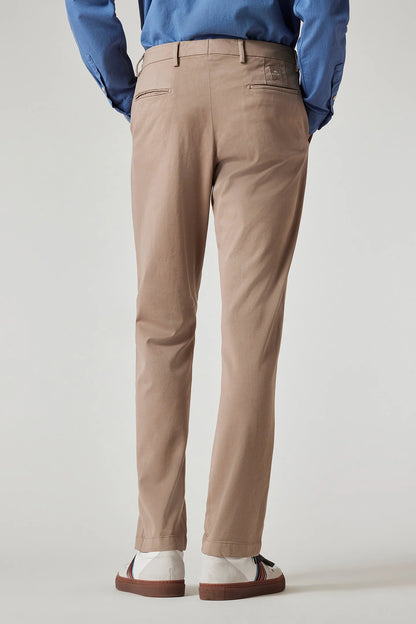 PAUL SMITH PS BADGE MID FIT CHINO TROUSERS TAN BROWN 38 LONG RRP £150 BNWT