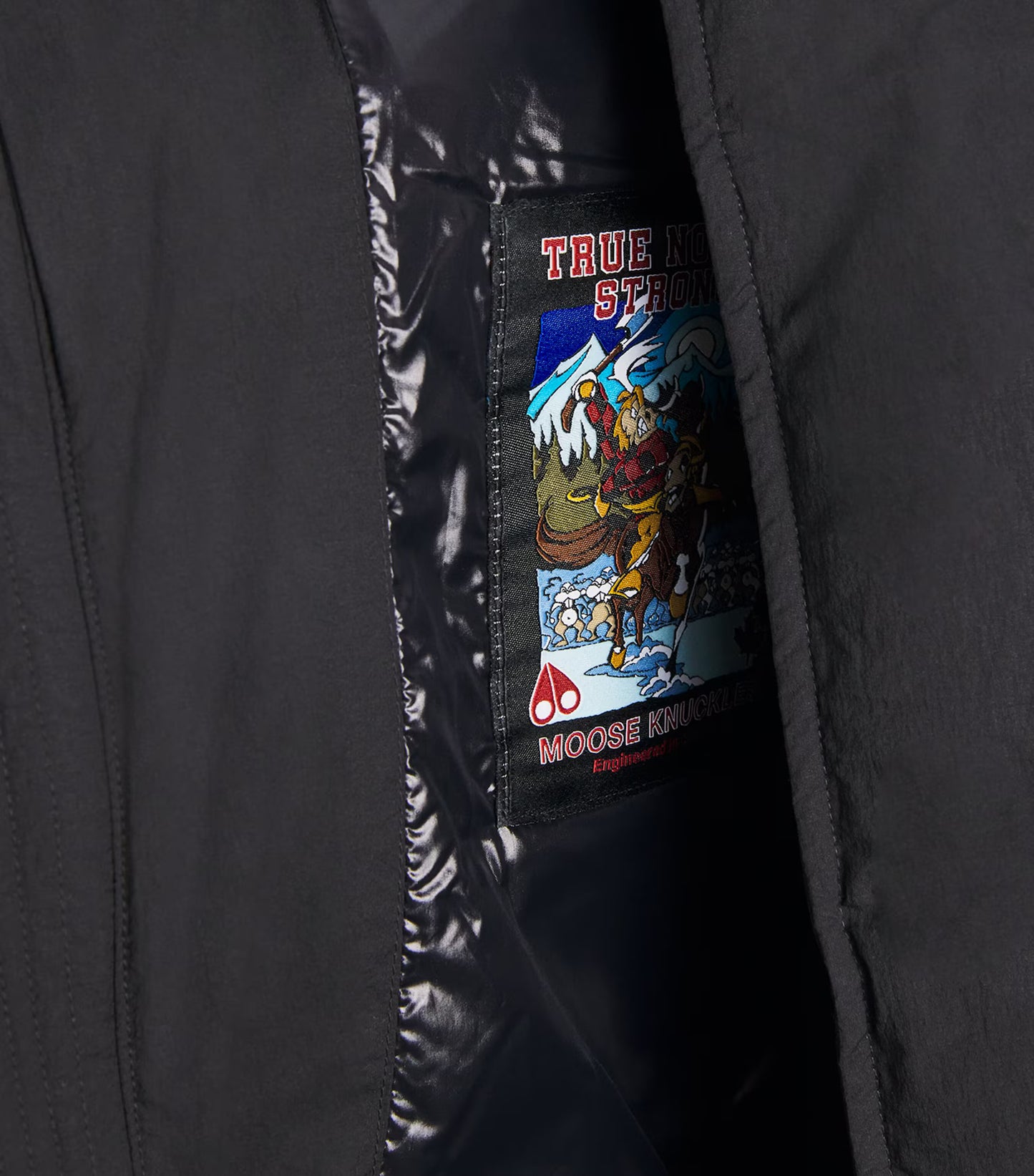 MOOSE KNUCKLES EVEREST LONG HOODED PUFFA JACKET COAT BLACK XL RRP £895 BNWT