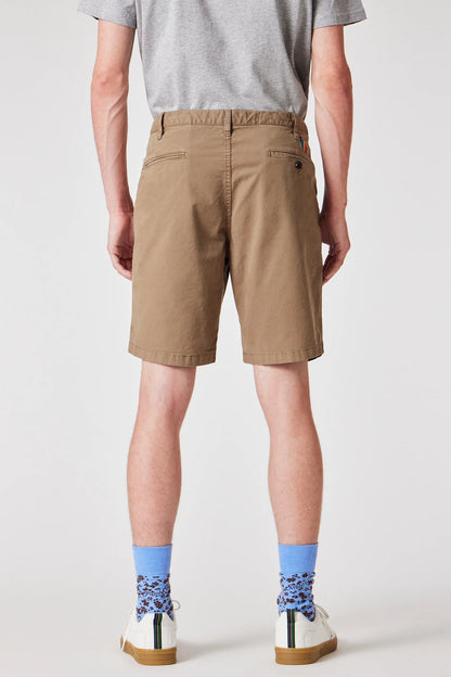 PAUL SMITH PS TAILORED ZEBRA LOGO CHINO SHORTS TAN BROWN RRP £150 BNWT