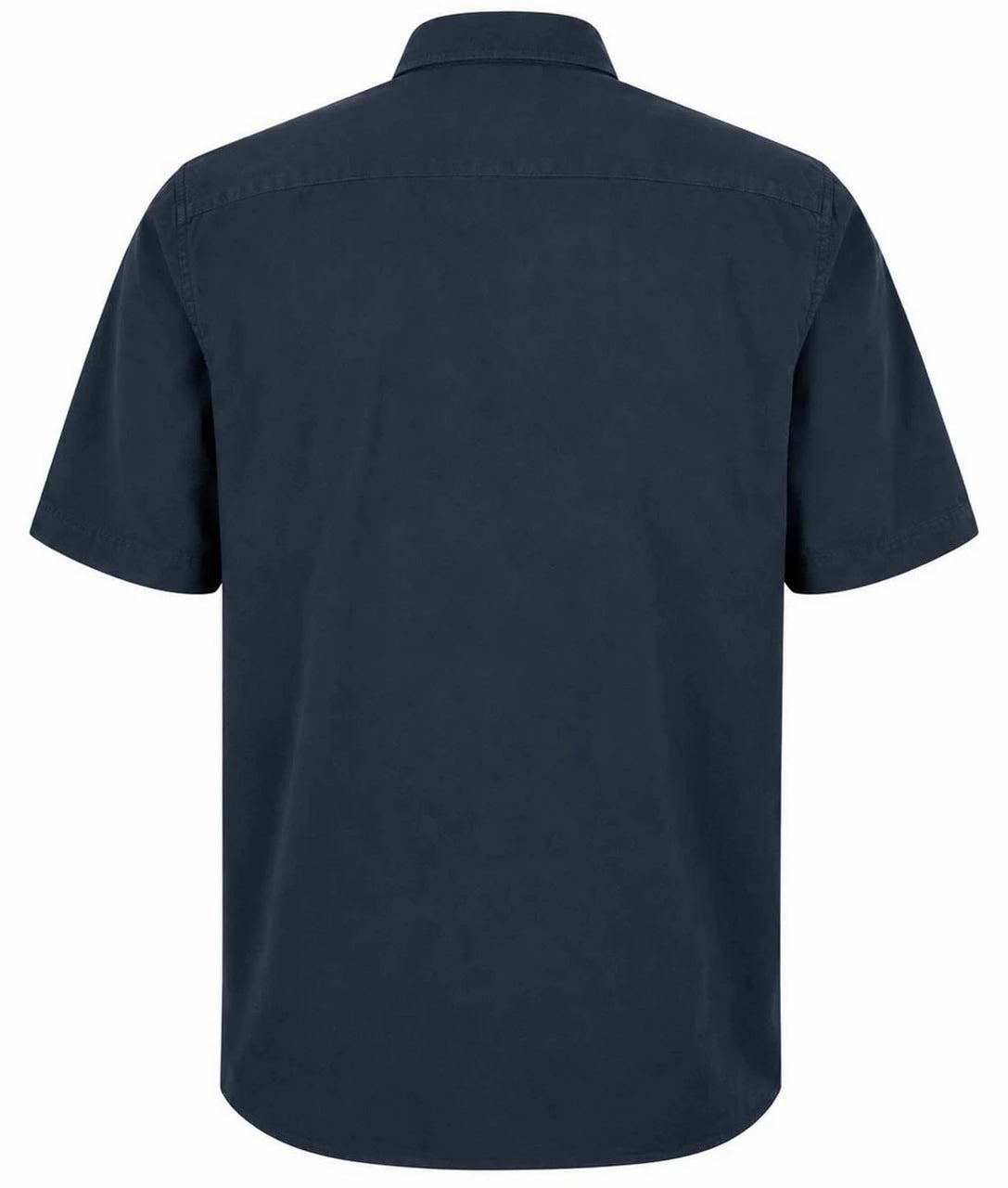 FRED PERRY OXFORD SHORT SLEEVE COTTON SHIRT DARK AIRFORCE NAVY LARGE RRP £90 NEW