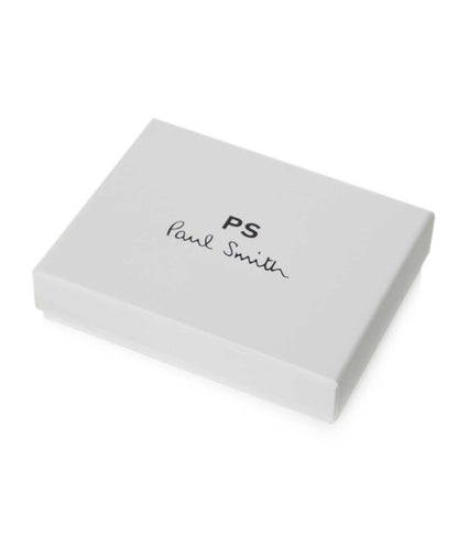 PAUL SMITH PS LEATHER BI-FOLD COIN POUCH WALLET NAVY BLUE RRP £130 NEW IN BOX