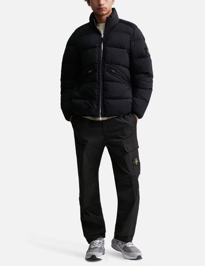 STONE ISLAND SEAMLESS TUNNEL DOWN PUFFA JACKET BLACK XL RRP £895 BNWT