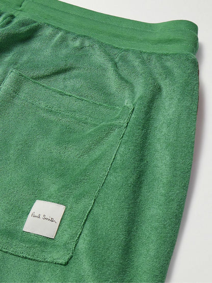 PAUL SMITH PS TERRY TOWELLING STRIPE SWEATSHORTS GREEN 2XL RRP £100 BNWT