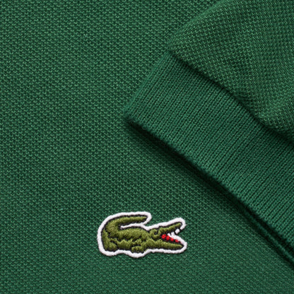 LACOSTE CLASSIC PETIT PIQUE L1212 COTTON POLO SHIRT GREEN SIZE RRP £95 BNWT