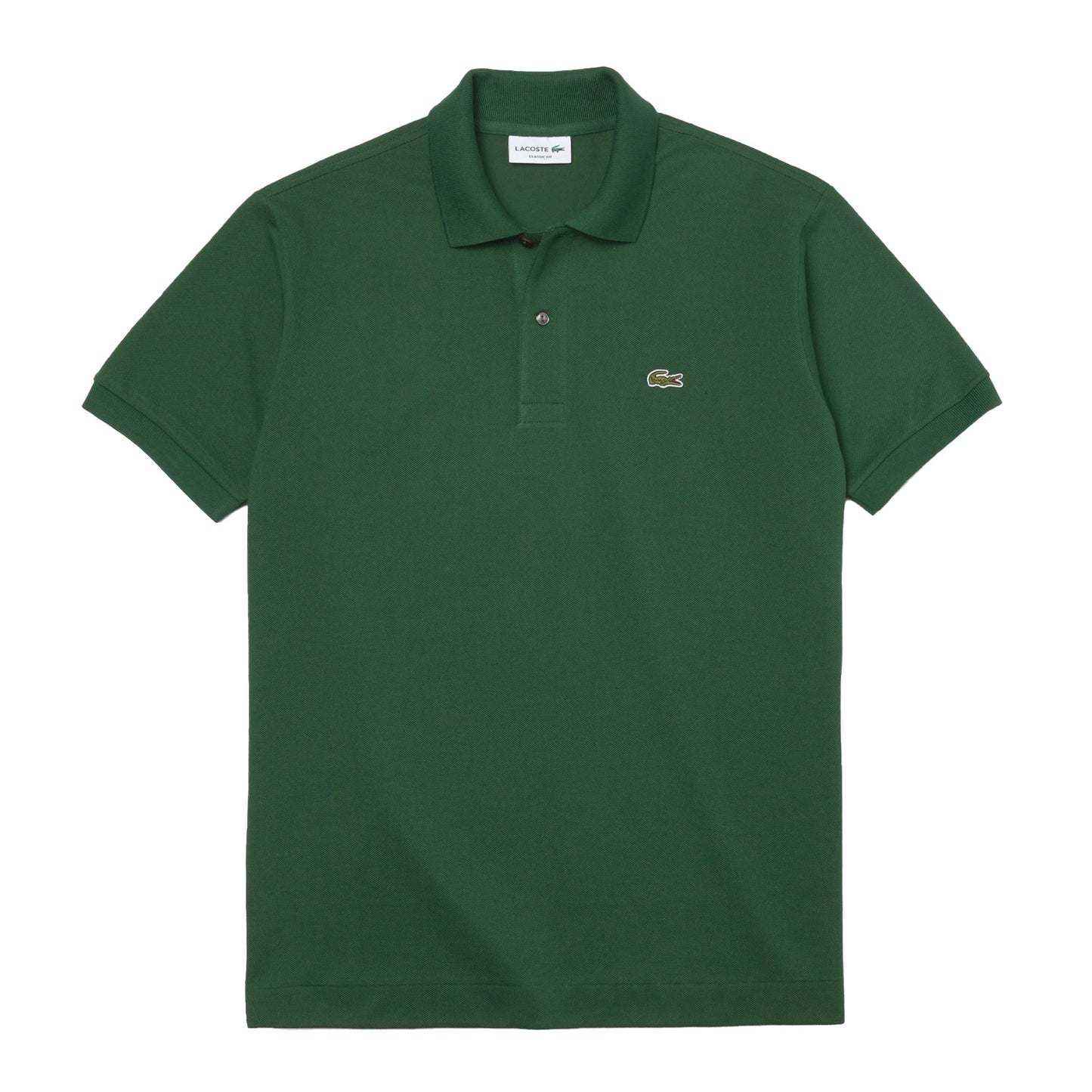 LACOSTE CLASSIC PETIT PIQUE COTTON POLO SHIRT GREEN SIZE RRP £95 BNWT