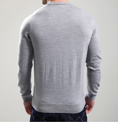 LACOSTE MERINO WOOL TONAL CROC LOGO CREW NECK JUMPER GREY 2XL RRP £140 BNWT