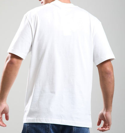 LACOSTE COLOUR BLOCK COTTON T-SHIRT WHITE RRP £60 BNWT