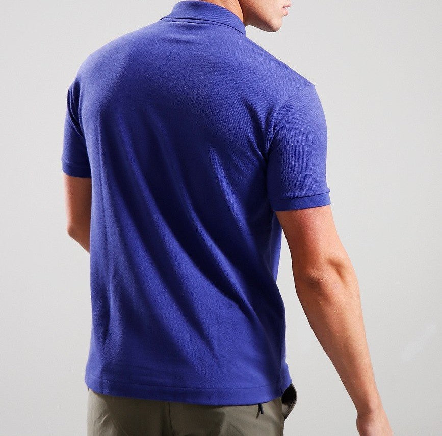 LACOSTE CLASSIC PETIT PIQUE COTTON POLO SHIRT MUSCARI 2XL RRP £95 BNWT