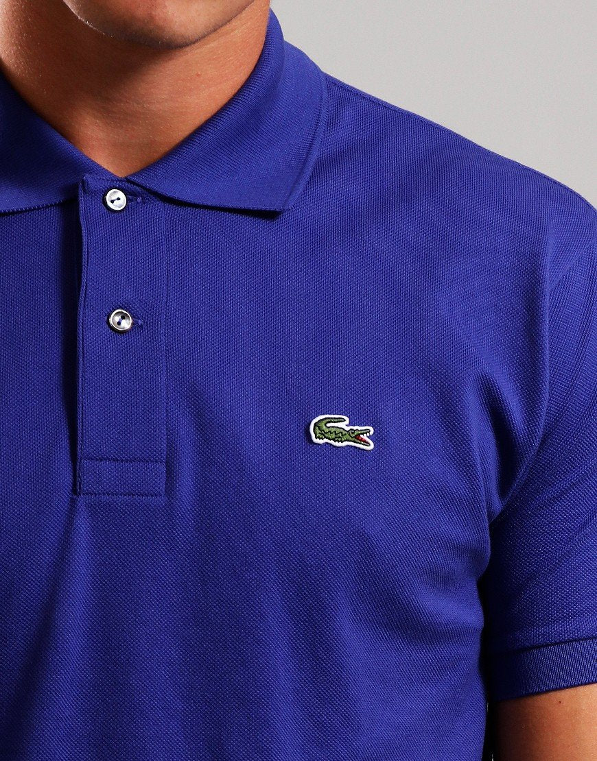 LACOSTE CLASSIC PETIT PIQUE COTTON POLO SHIRT MUSCARI 2XL RRP £95 BNWT