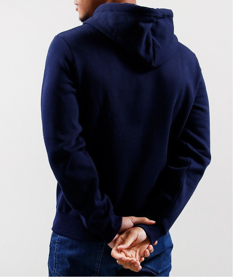 LACOSTE COTTON FLEECE FULL ZIP HOODIE SWEATSHIRT NAVY BLUE (6) XL RRP £125 BNWT