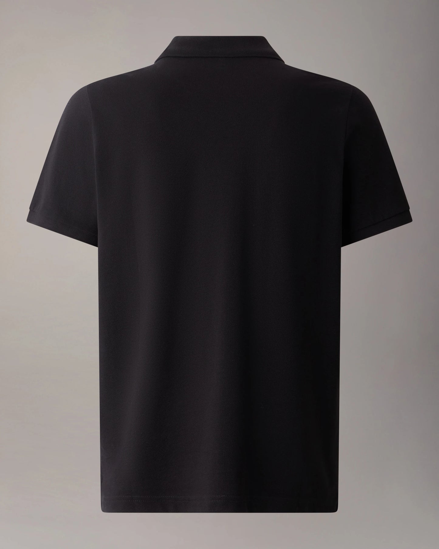 MOOSE KNUCKLES EVERETT PIQUE COTTON POLO SHIRT BLACK RRP £130 BNWT