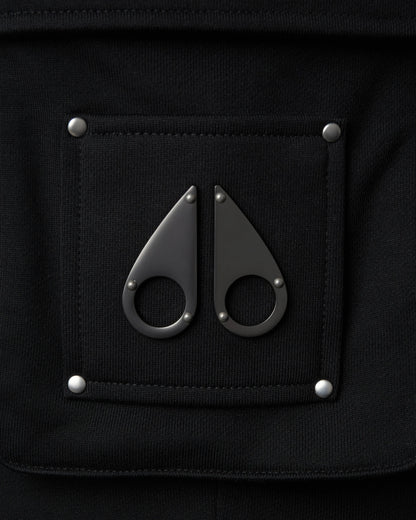MOOSE KNUCKLES HARTSFIELD CARGO JOGGERS SWEATPANTS BLACK XL RRP £250 BNWT
