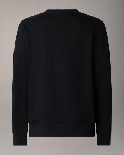 MOOSE KNUCKLES HARTSFIELD CREW NECK SWEATSHIRT BLACK XL RRP £220 BNWT