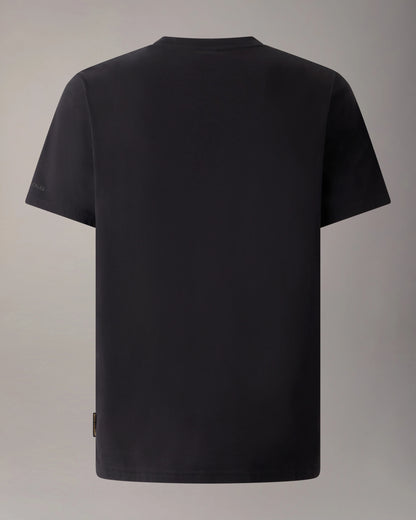 MOOSE KNUCKLES CRESCENT GOLD SERIES COTTON T-SHIRT BLACK 2XL RRP £95 BNWT
