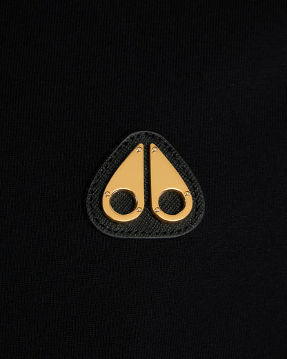 MOOSE KNUCKLES CRESCENT GOLD SERIES COTTON T-SHIRT BLACK 2XL RRP £95 BNWT