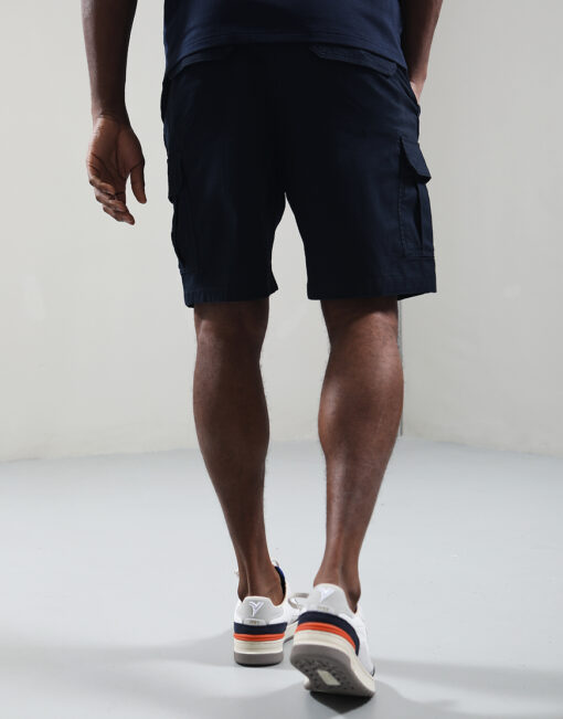 MARSHALL ARTIST COTTON CARGO SHORTS NAVY BLUE 2XL RRP £70 BNWT
