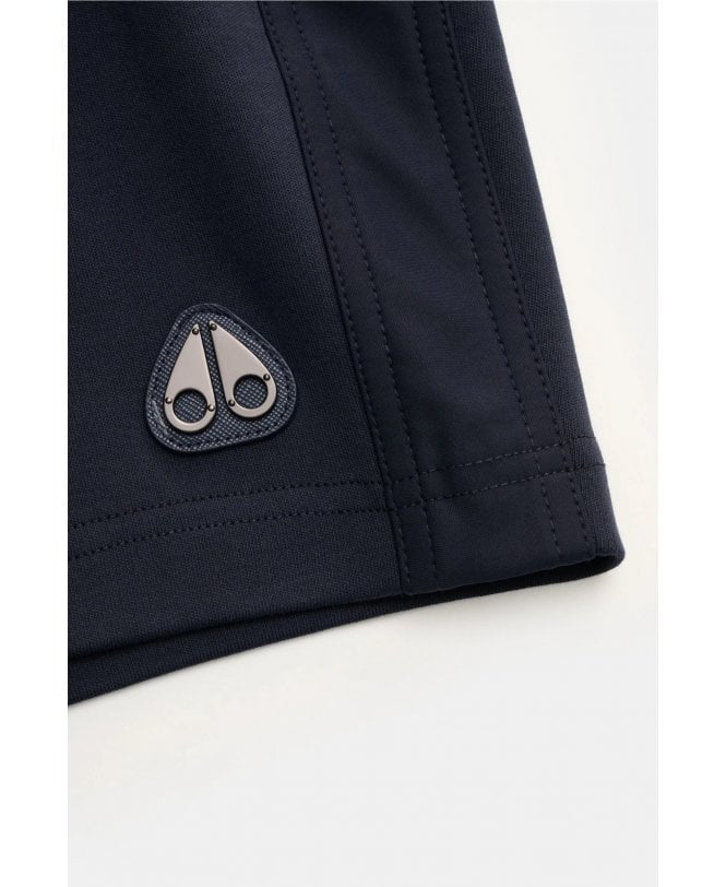 MOOSE KNUCKLES DALON COTTON FLEECE SWEAT SHORTS NAVY BLUE XL RRP £185 BNWT