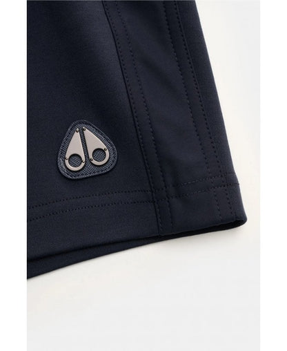 MOOSE KNUCKLES DALON COTTON FLEECE SWEAT SHORTS NAVY BLUE XL RRP £185 BNWT