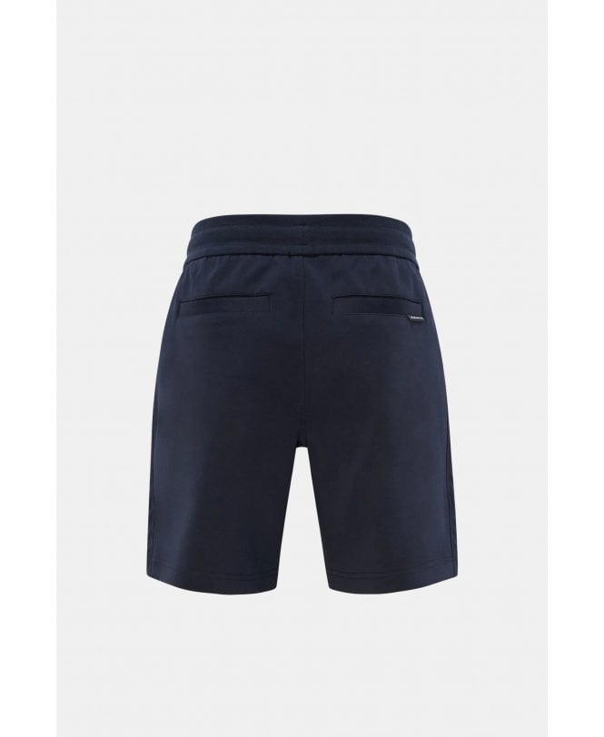 MOOSE KNUCKLES DALON COTTON FLEECE SWEAT SHORTS NAVY BLUE XL RRP £185 BNWT