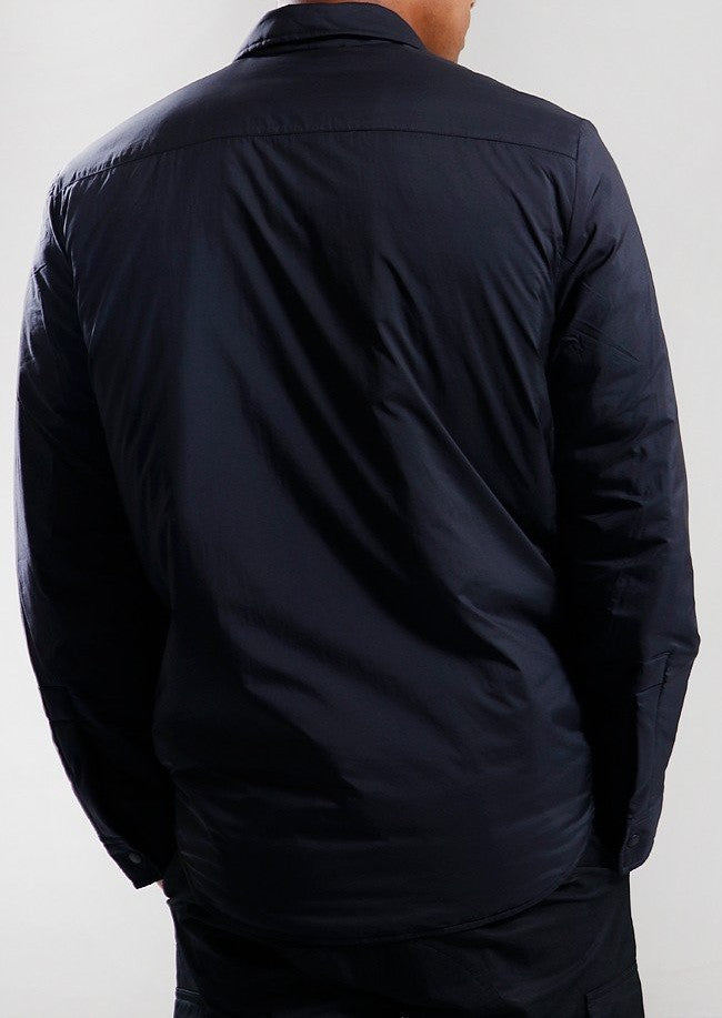 MOOSE KNUCKLES ASH LIGHTWEIGHT PADDED SHIRT JACKET BLACK LARGE RRP £395 BNWT