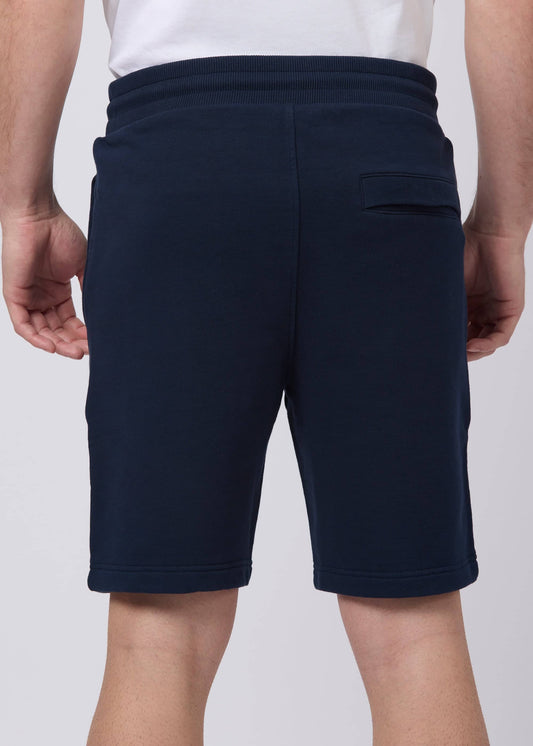 SANDBANKS BADGE LOGO SWEATSHORTS NAVY BLUE RRP £125 BNWT