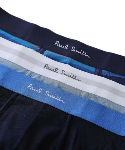 PAUL SMITH PS 3 PACK TRUNKS PANTS UNDERWEAR BLUE 2XL RRP £44 BNWT