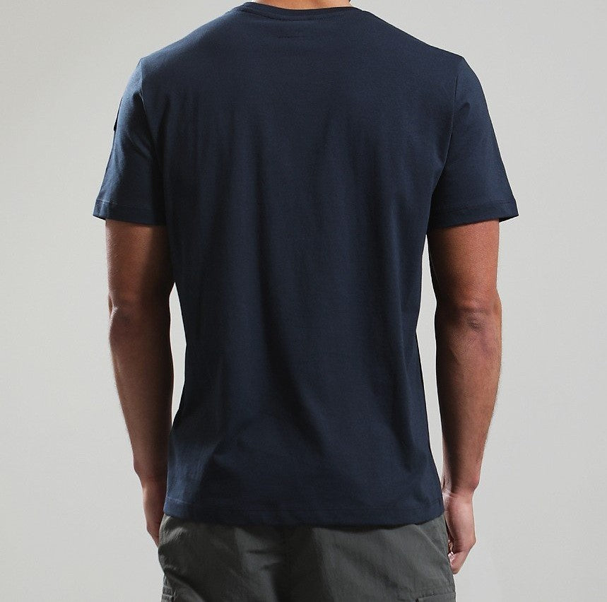PARAJUMPERS SHISPARE LOGO COTTON T-SHIRT NAVY BLUE 3XL RRP £80 BNWT