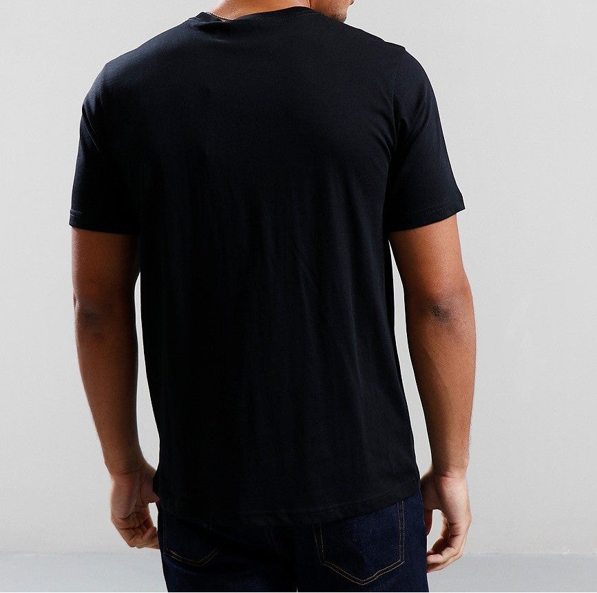 PAUL SMITH PS MULTI ROW LOGO COTTON T-SHIRT BLACK RRP £69 BNWT