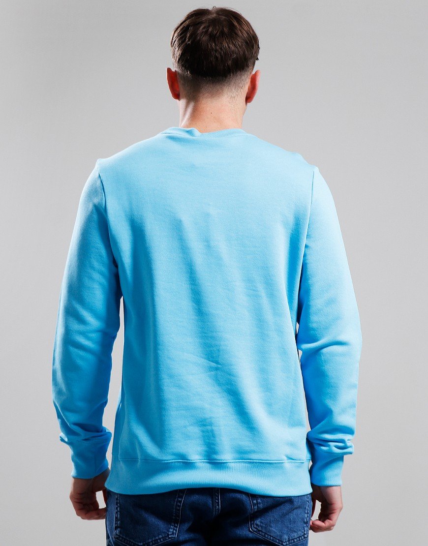 PAUL SMITH PS CREW NECK ZEBRA LOGO SWEATSHIRT TURQUIOSE BLUE RRP £120 BNWT