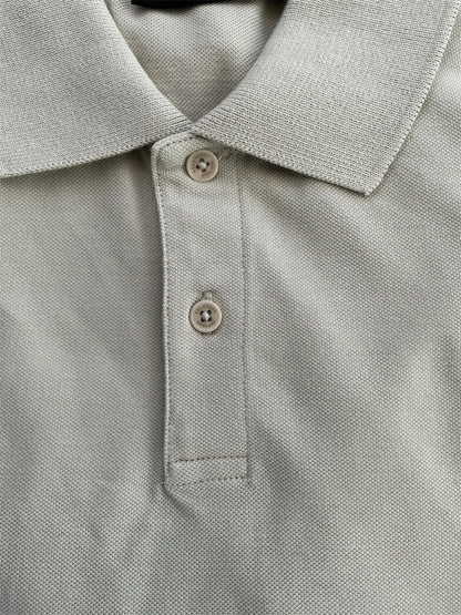 BELSTAFF STEWARTON PIQUE COTTON LONG SLEEVE POLO SHIRT SHELL RRP £110 BNWT